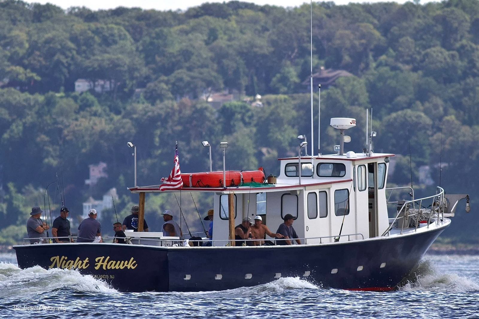 The Nighthawk under the Highlands hills